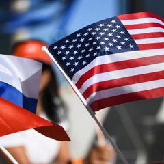Графік результатів опитування про уявлення американців про Росію