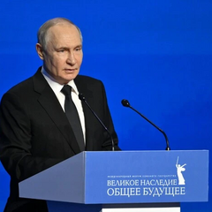 Зображення Путіна і можливого наступника