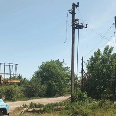 Возвращение света после обстрелов