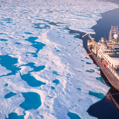Arctic Ocean at a tipping point in climate change