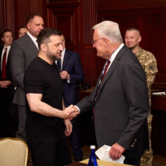Зеленський обговорює Patriot перехоплювачі