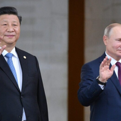 Putin in Beijing calls for peace in Iran