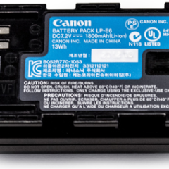 Как правильно выбрать аккумулятор Сanon LP-E6 - 5 советов от batteries.in.ua