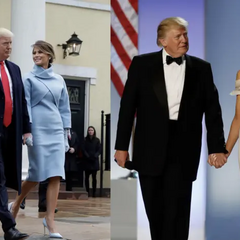 Наряд Мелании Трамп на инаугурации 2017 года