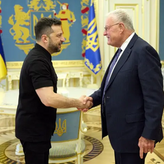 President Zelensky met with Kellogg