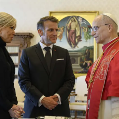 Macron and Pope Leo XIV discuss Iran