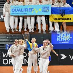Тенісна збірна України у топ-3