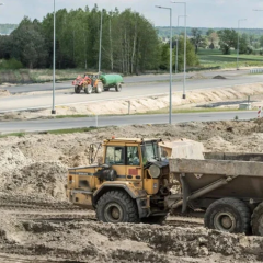Artifacts found during construction of S17 in Poland