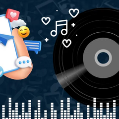 Зображення у темі музичних профілів у Telegram