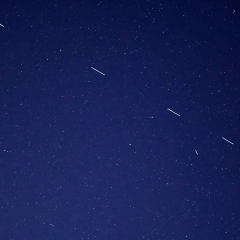Карта щільності термосфери від Starlink