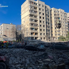 Enemy Strike on Kremenchuk Facility Leaves 2 Dead and 8 Injured; Rescue Efforts Ongoing