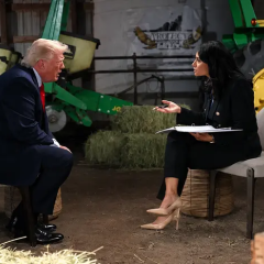Трамп сорвал интервью из-за спора о фальсификации выборов