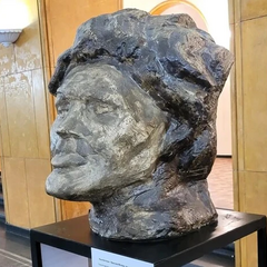 Бюст Лины Костенко во Львове