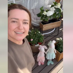 Могилевська з доньками готуються до Великодня: емоційне відео