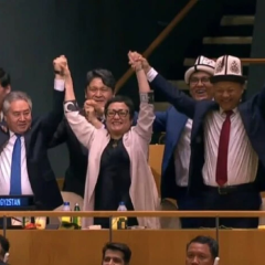 Kyrgyzstan became a member of the UN Security Council for the first time