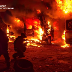 Russian FPV drones attacked Kramatorsk
