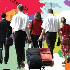 Graphic image depicting risky work