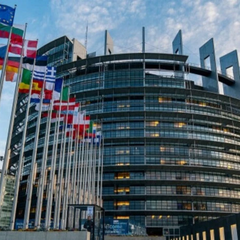 Вибух у системі охолодження в Європарламенті