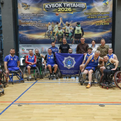 MVS team 'Veterans' Basket' at the tournament