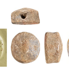 Unique scarab seal of 7th century BC