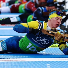 Ukrainian biathlon relay at the 2026 Olympics