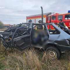 Дрон вбив подружжя в автівці