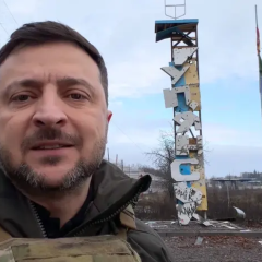 Российские военные на границе