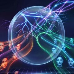 Логотип Google DeepMind та Meta
