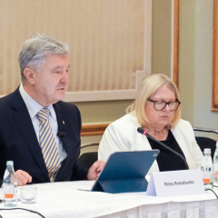 Порошенко на конференции в Висби: Европа проигрывает информационную войну России из-за недооценки угрозы