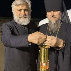 Світлина «Благодатного вогню» в Україні