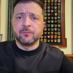 Зеленський під час прес-конференції