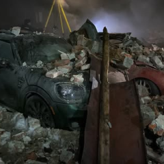 Поиски после взрыва в Дулибах