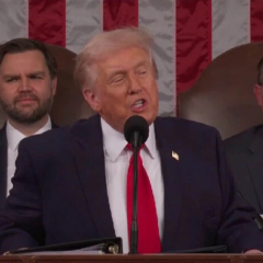 Трамп виступає щорічно перед громадою