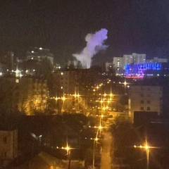 Пожежа в Білгороді після атаки дронів