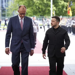 Зеленський відвідав Німеччину, переговори з РФ