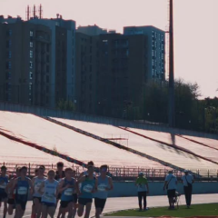 Matkovsky sets personal record at U20 EC
