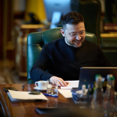 Зеленський зустрівся з Меркель у Берліні