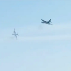 Су-25 российского военного самолета