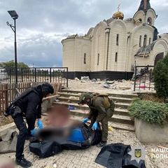 Полиция прибыла на место обстрела