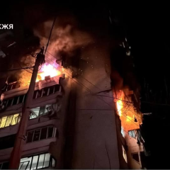 Российский удар по Запорожью: погибший и раненые