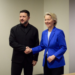 Zelensky held talks with EU and US leaders