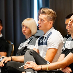 Українські арбітри на грі плей-оф Ліги конференцій