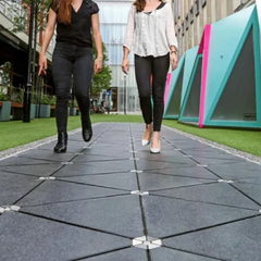 Инновационные плитки для производства энергии