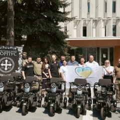 20 electric scooters for veteran rehabilitation
