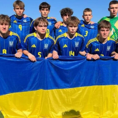 Юношеская сборная Украины одержала победу над Черногорией
