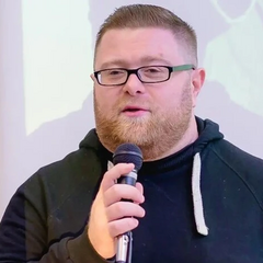 Фото Буткевича під час мобілізації журналіста