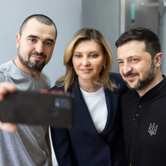 Президент і перша леді відвідали поранених воїнів