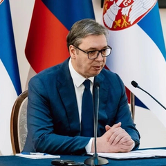 Вучич у лікарні після повернення зі США