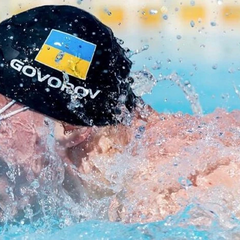 Український плавець на Олімпіаді