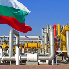 Газові труби польського та болгарського напрямків